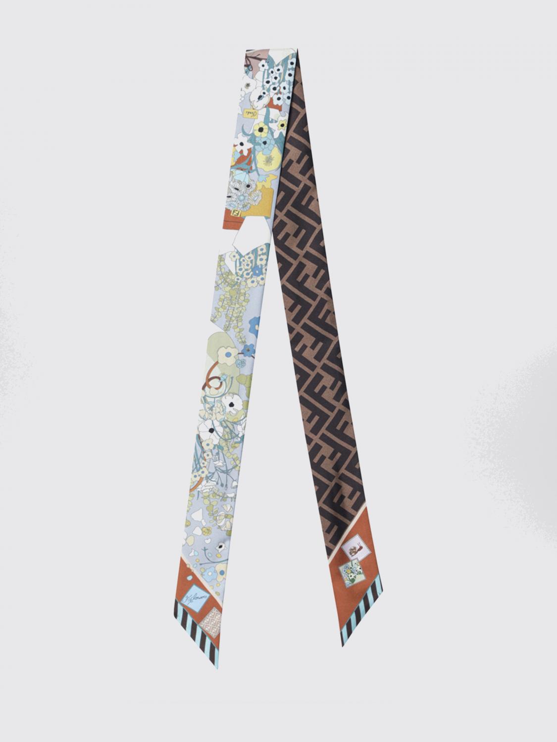 woman's neck scarf