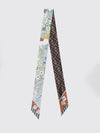 woman's neck scarf