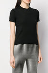 black merino wool crewneck julian sustainable - the good wool collection is made