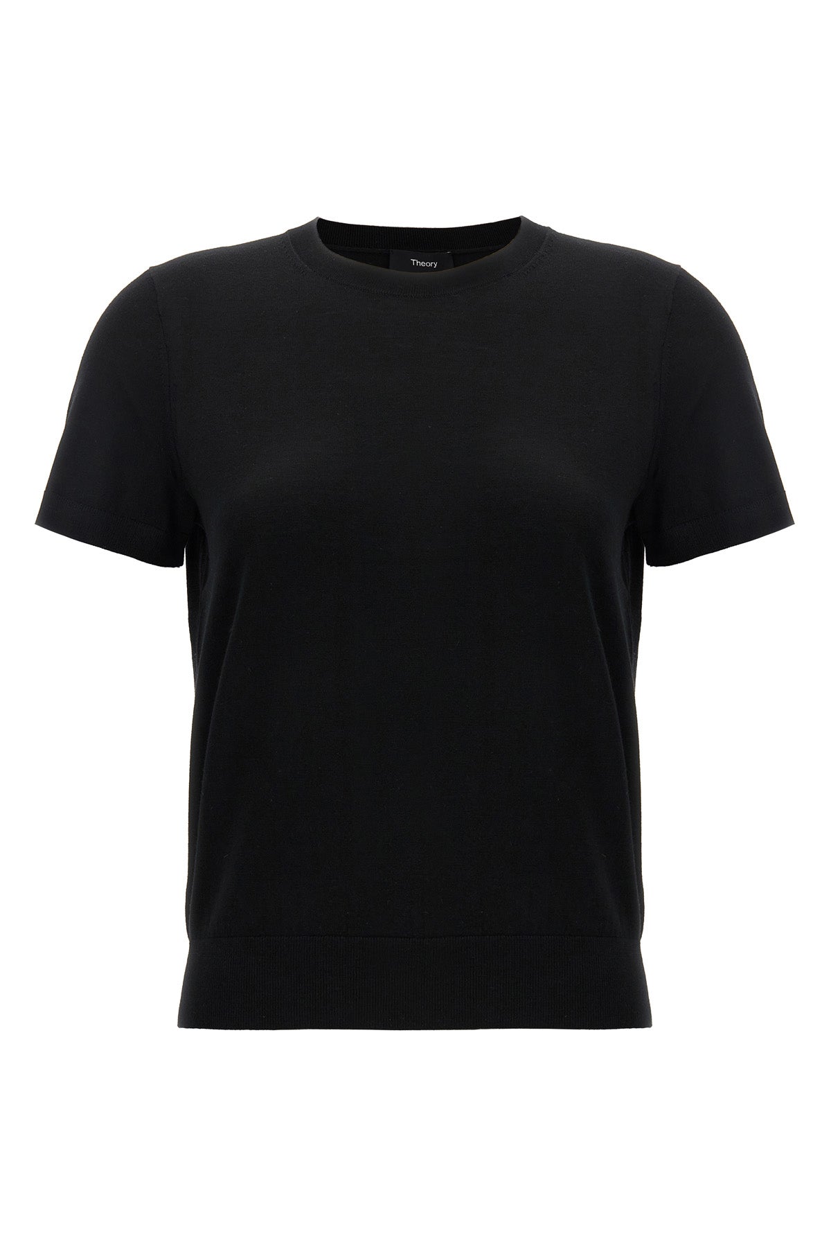 black merino wool crewneck julian sustainable - the good wool collection is made