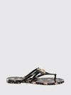 rubber flip flops with dg monogram
