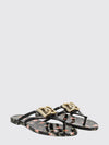 rubber flip flops with dg monogram