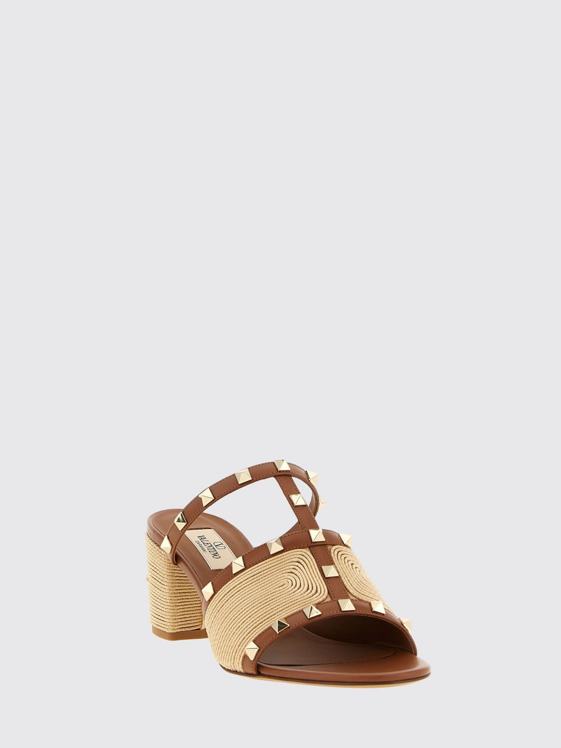woman's heeled sandal
