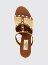 woman's heeled sandal