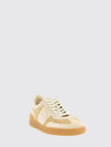 upvillage crochet raffia and leather sneakers