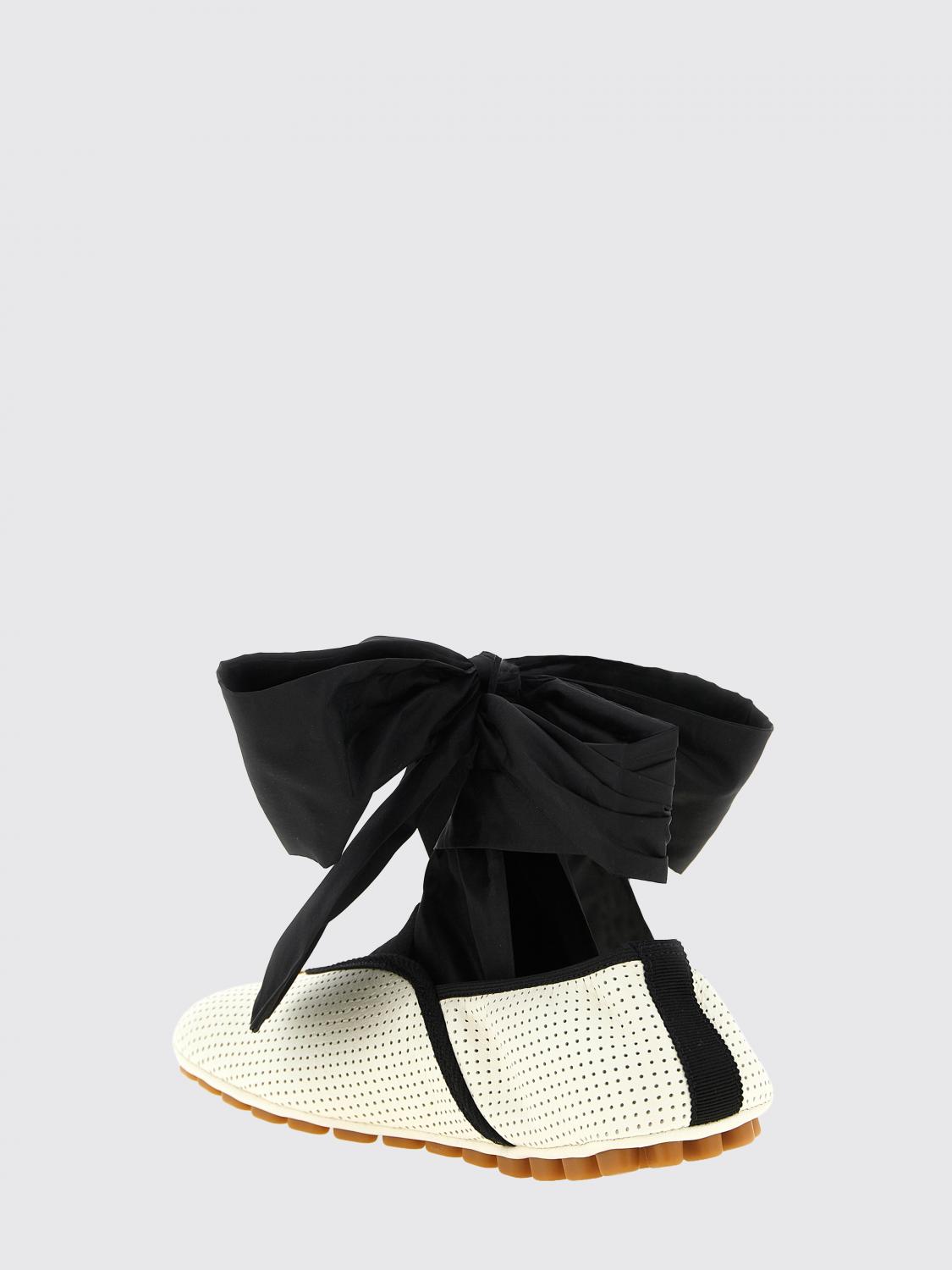 rythmika perforated leather ballerinas
