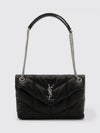 puffer bag in chevron quilted nappa leather