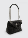 puffer bag in chevron quilted nappa leather