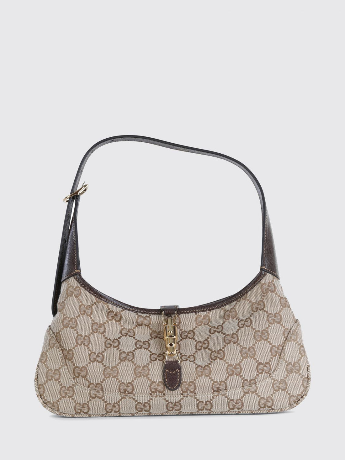 GUCCI OS jackie slim bag in canvas with gg jacquard monogram