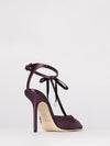 satin and tulle afia pumps
