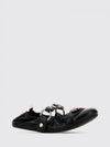 city arena leather ballet flats with bows
