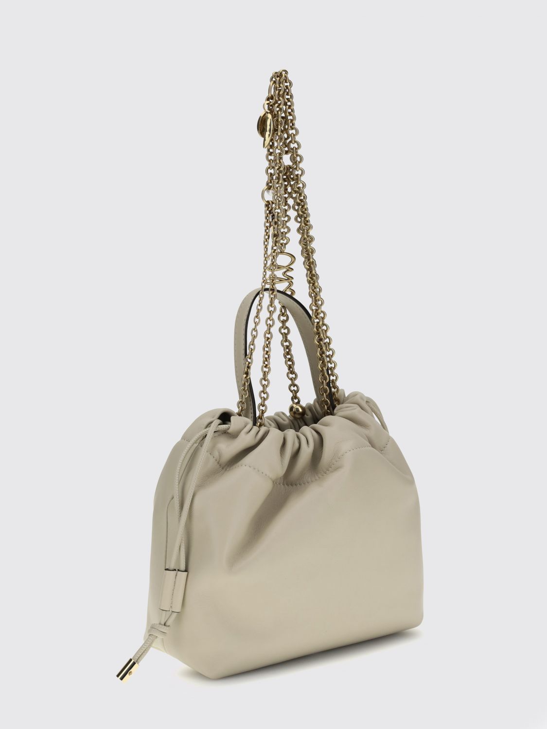 icons mini nappa leather bucket bag chloé