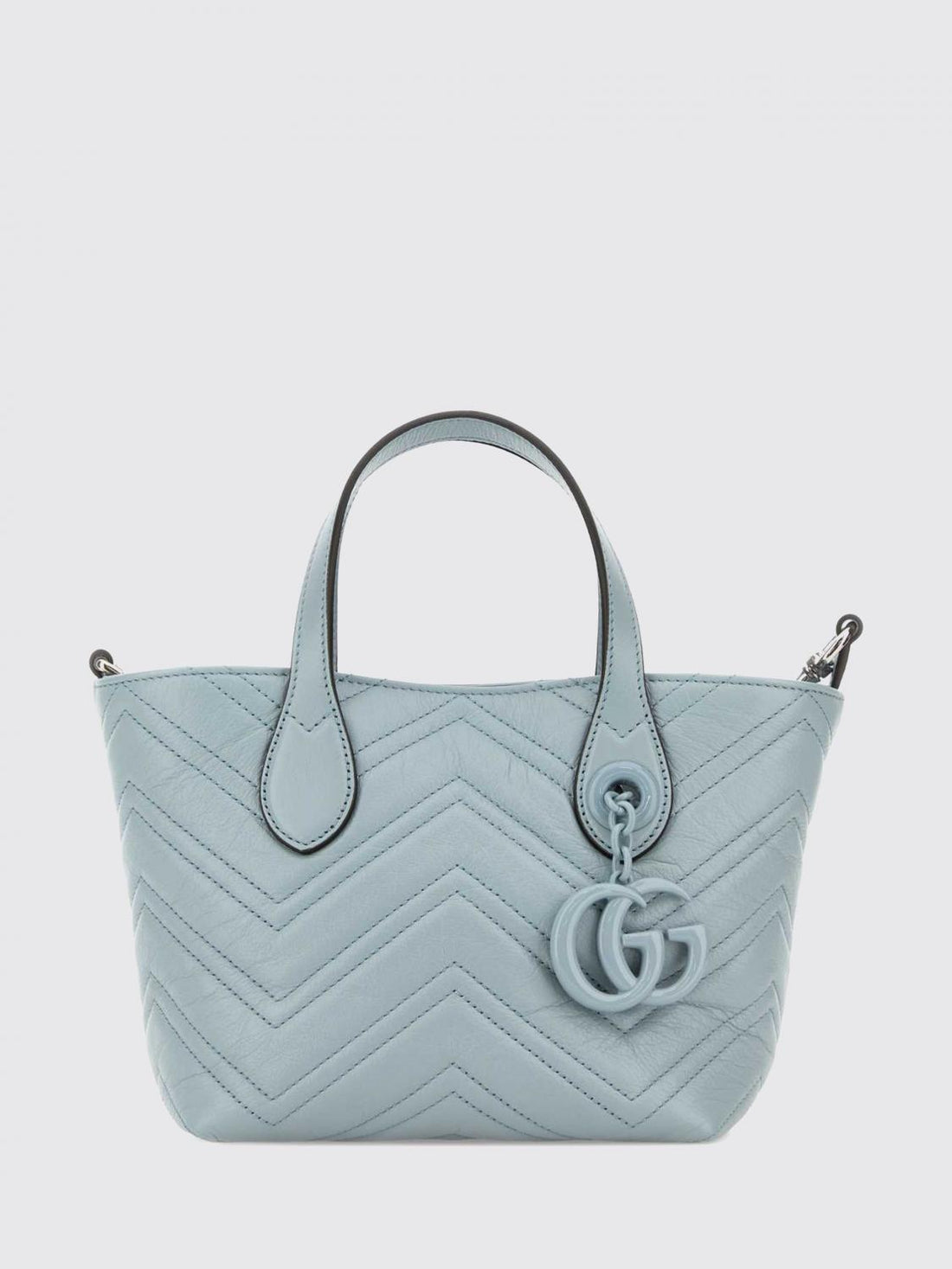 GUCCI OS gg marmont mini chevron quilted bag