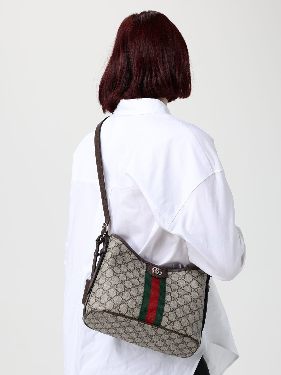 ophidia small gg supreme canvas bag