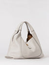 softbit maxi grained leather bag