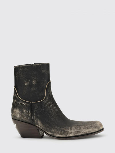 memphis used leather ankle boots