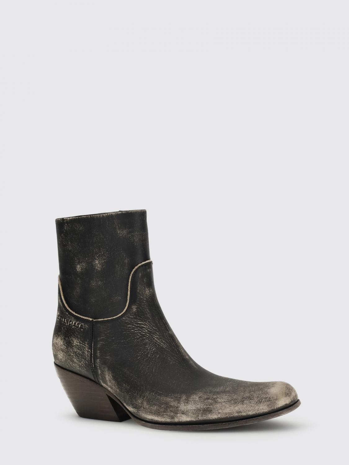 memphis used leather ankle boots
