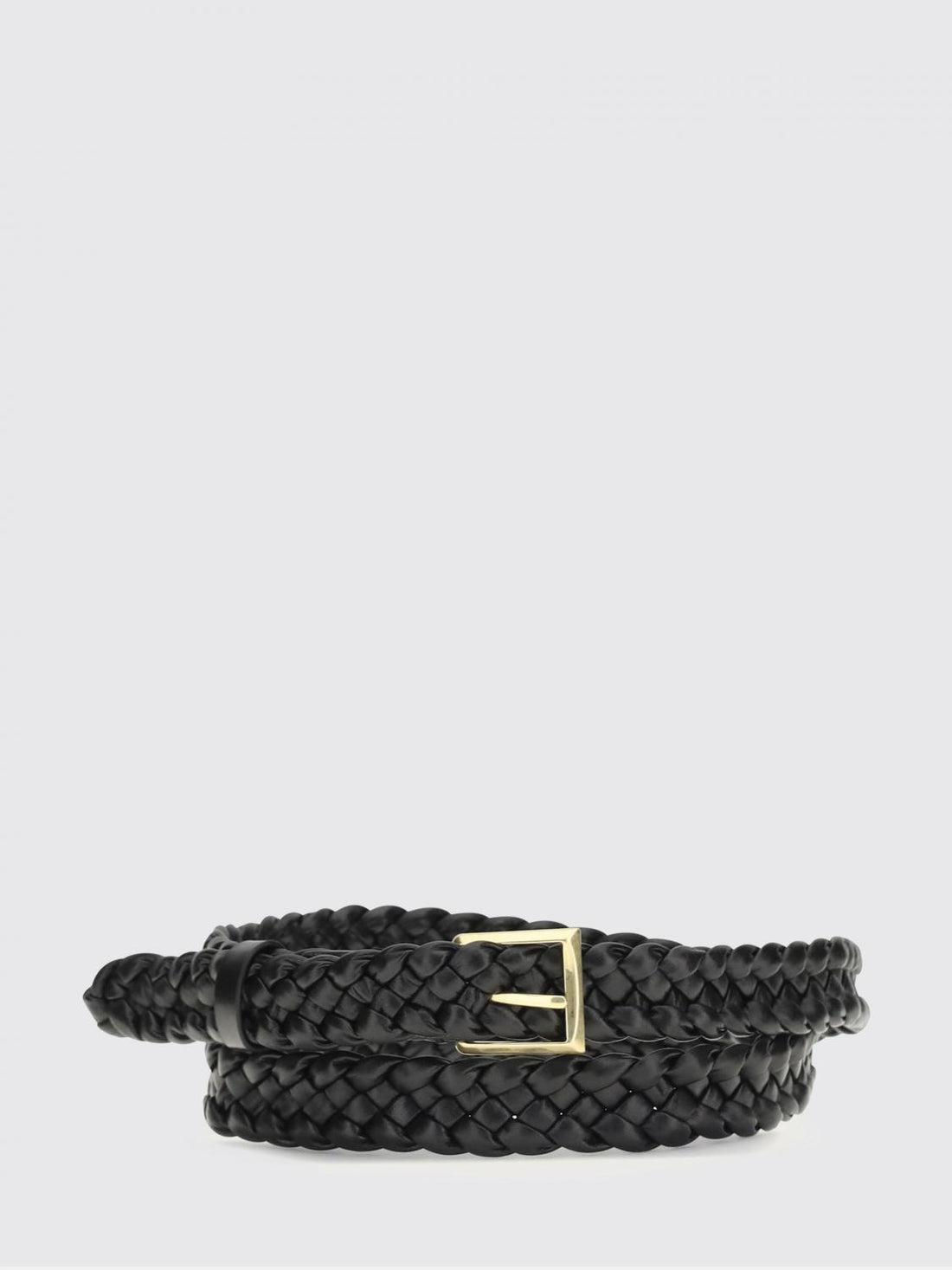 BOTTEGA VENETA L solo woven leather belt