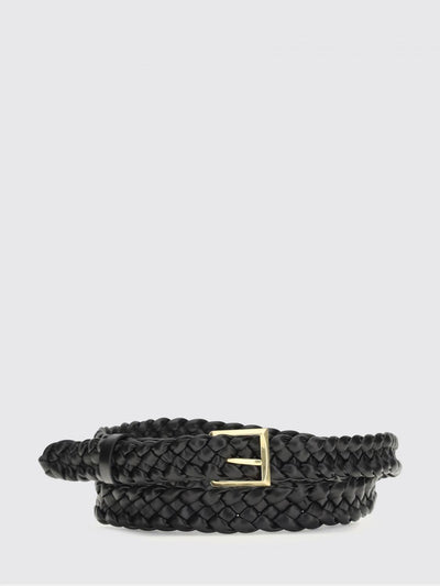 solo woven leather belt