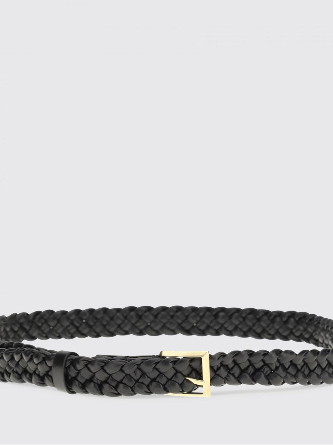 BOTTEGA VENETA L solo woven leather belt