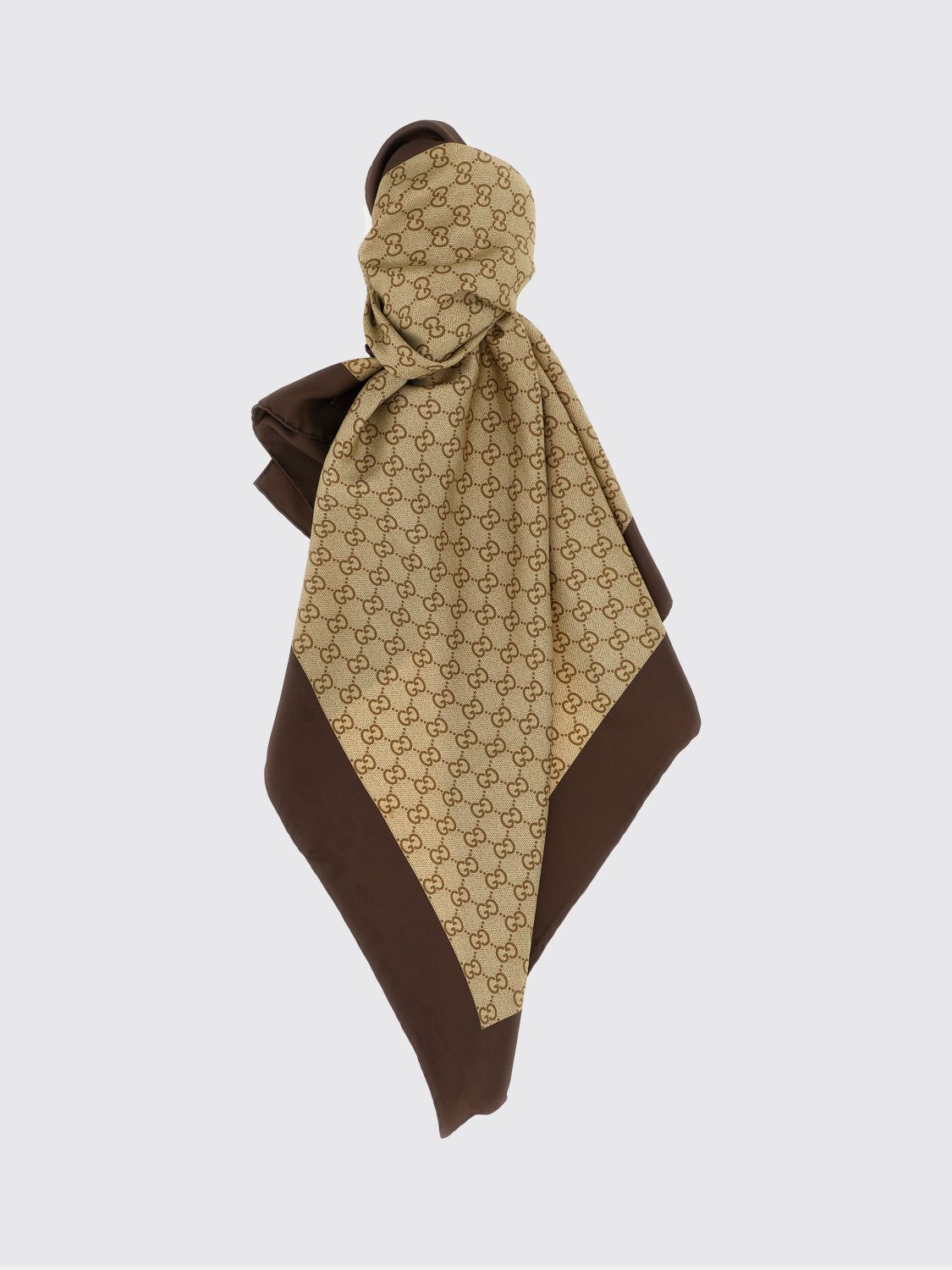 gg supreme silk scarf