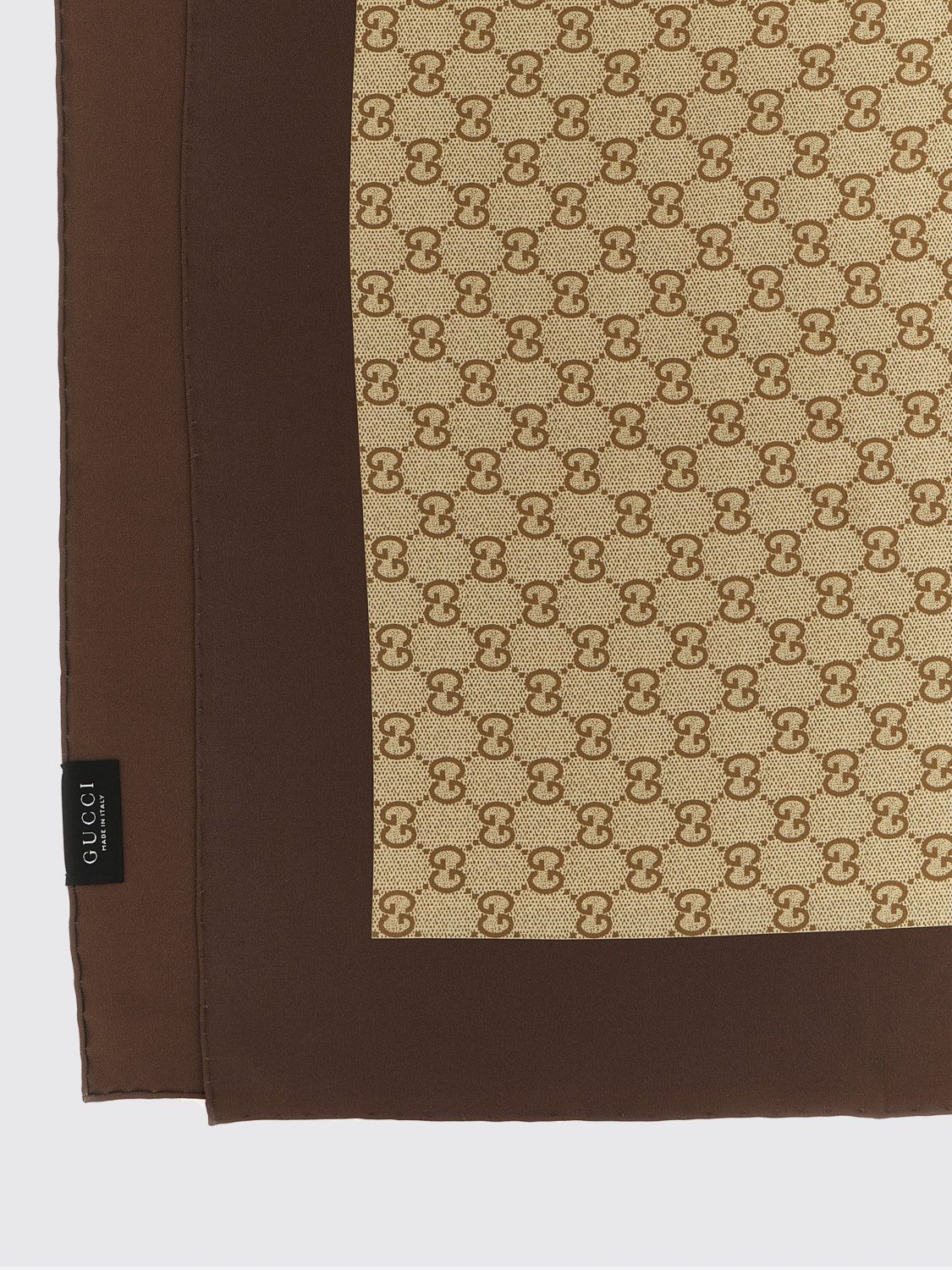 gg supreme silk scarf