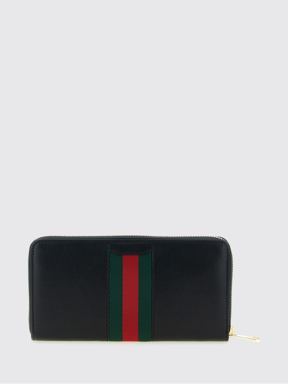 horsebit web zip wallet