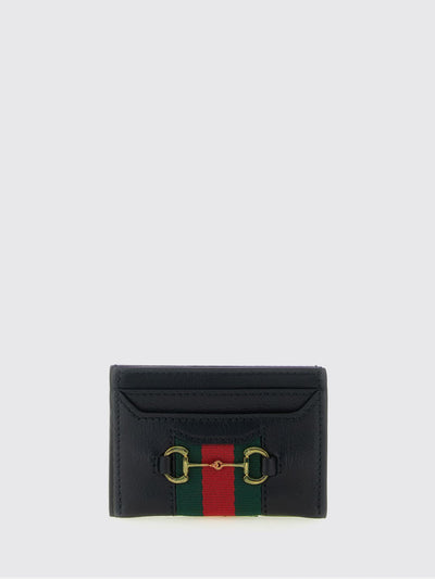 web horsebit card holder
