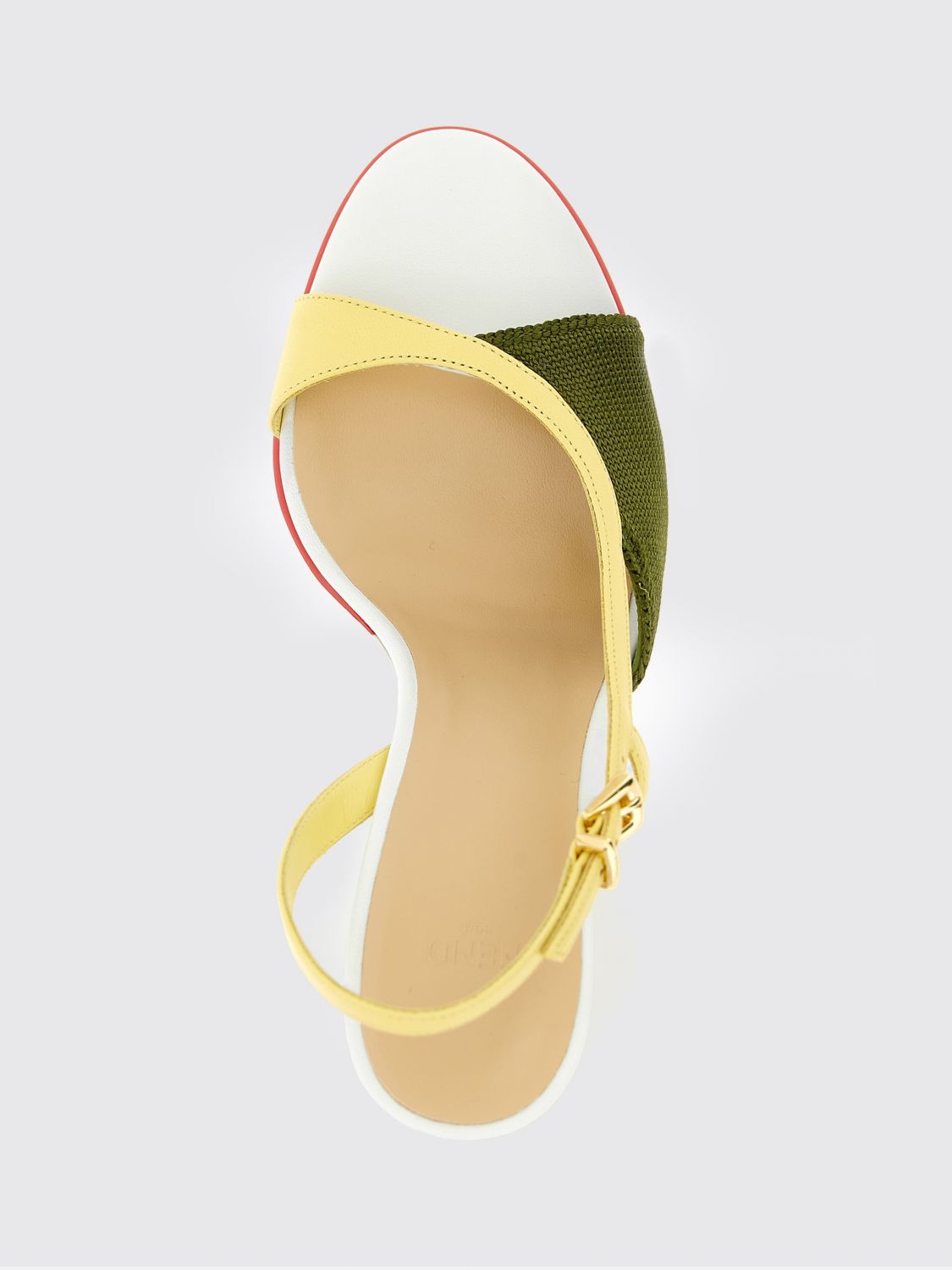 woman's heeled sandal