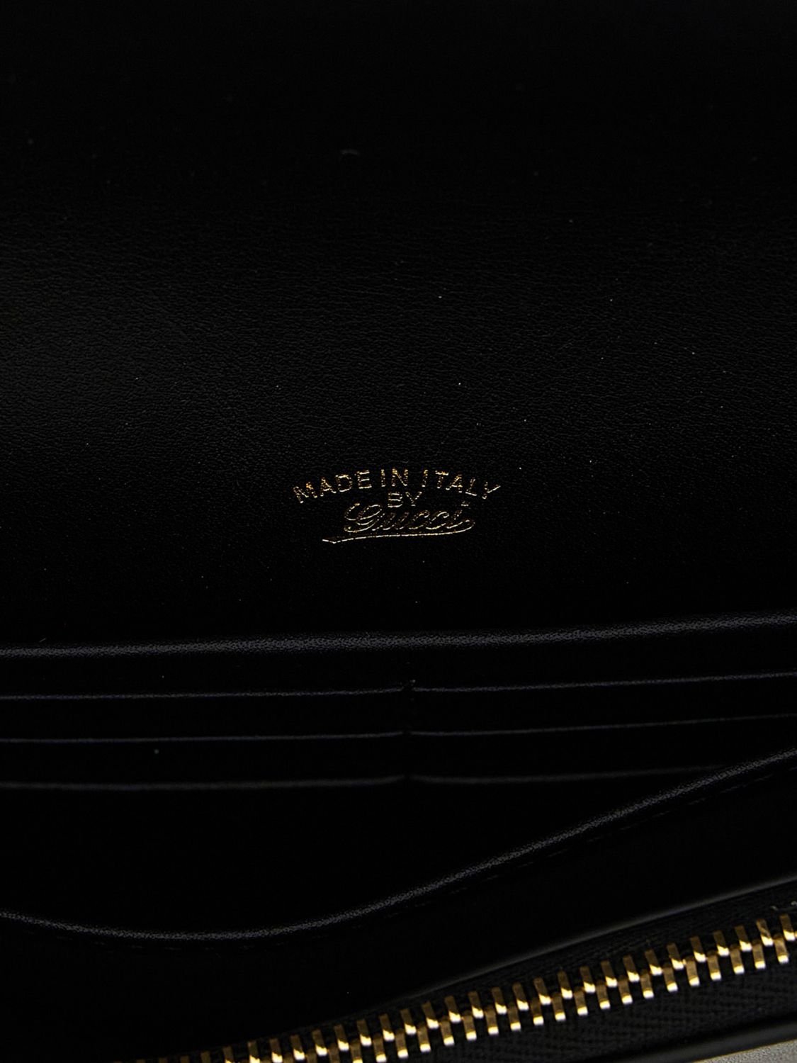 horsebit web leather wallet bag