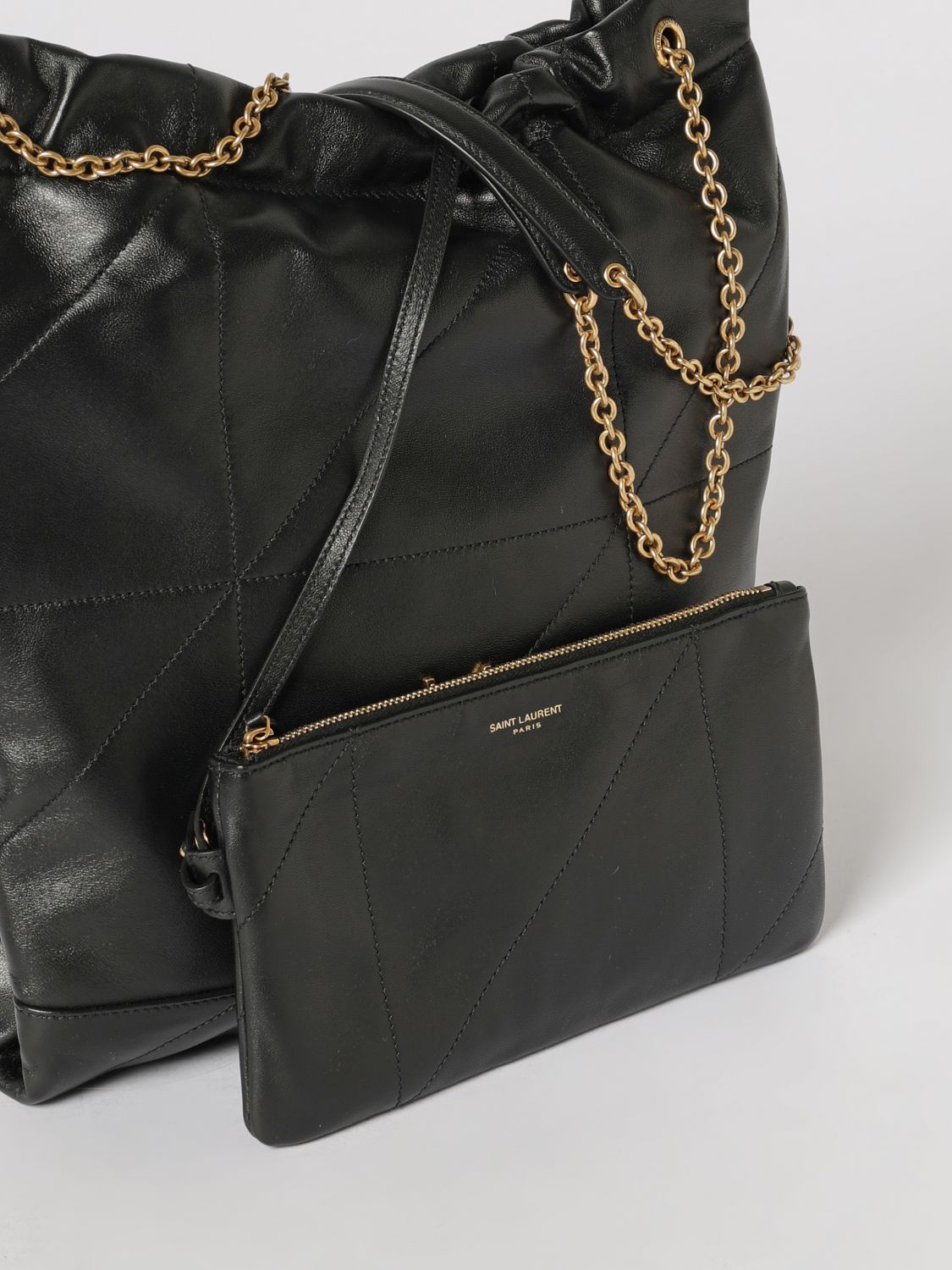 jamie pochon quilted nappa bag