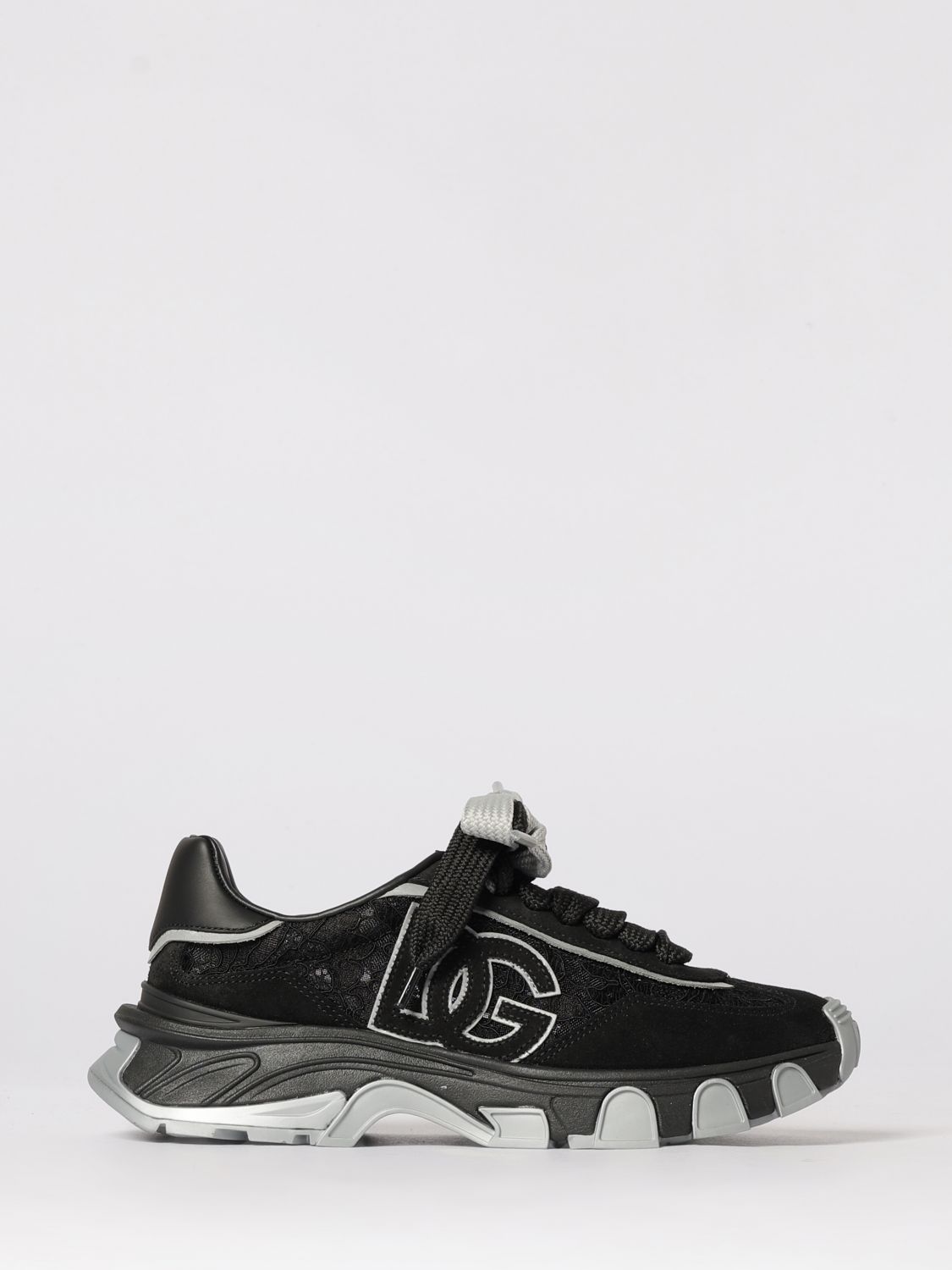 dg country road sneakers in lace and suede