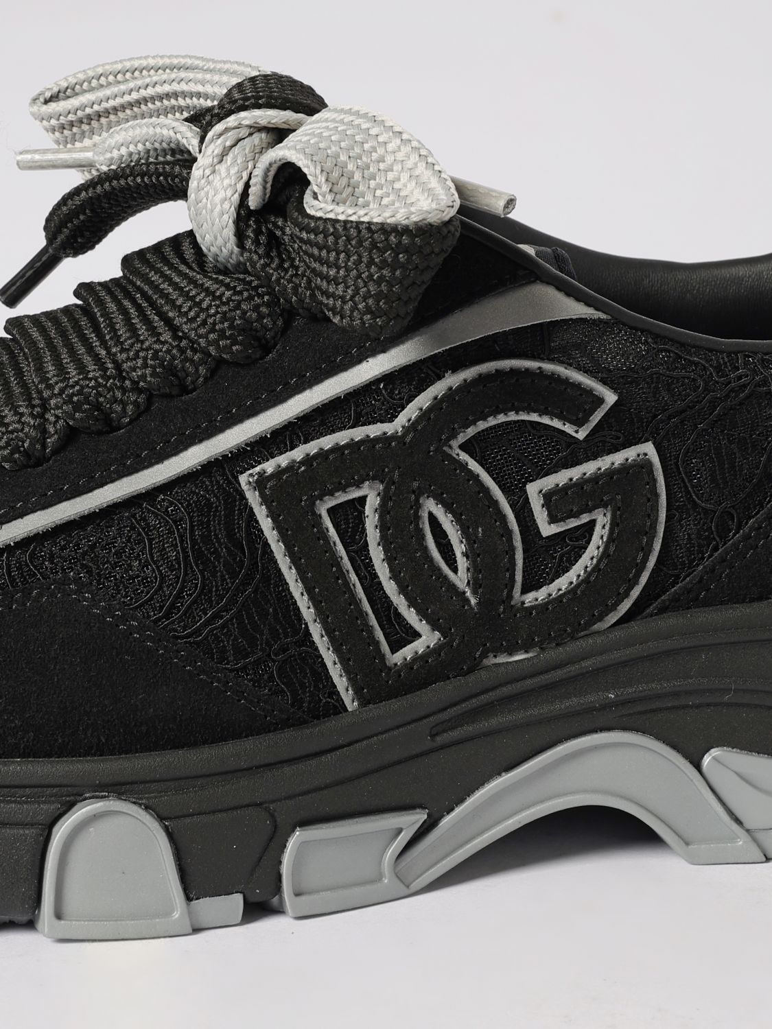 dg country road sneakers in lace and suede