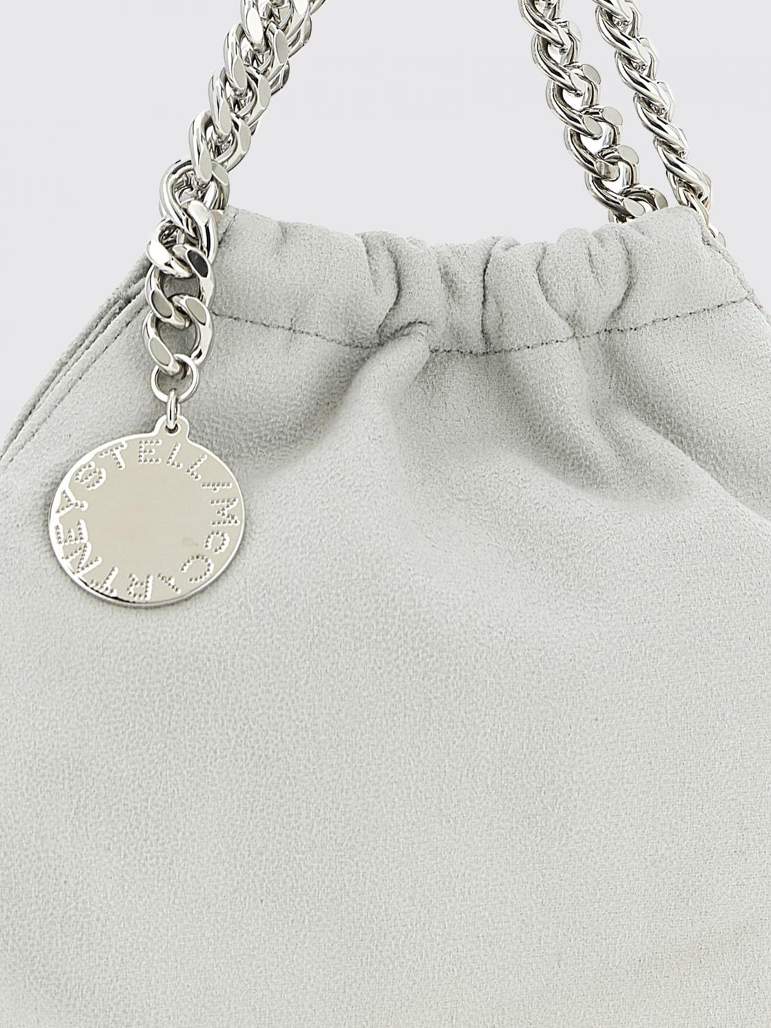 falabella faux suede bag