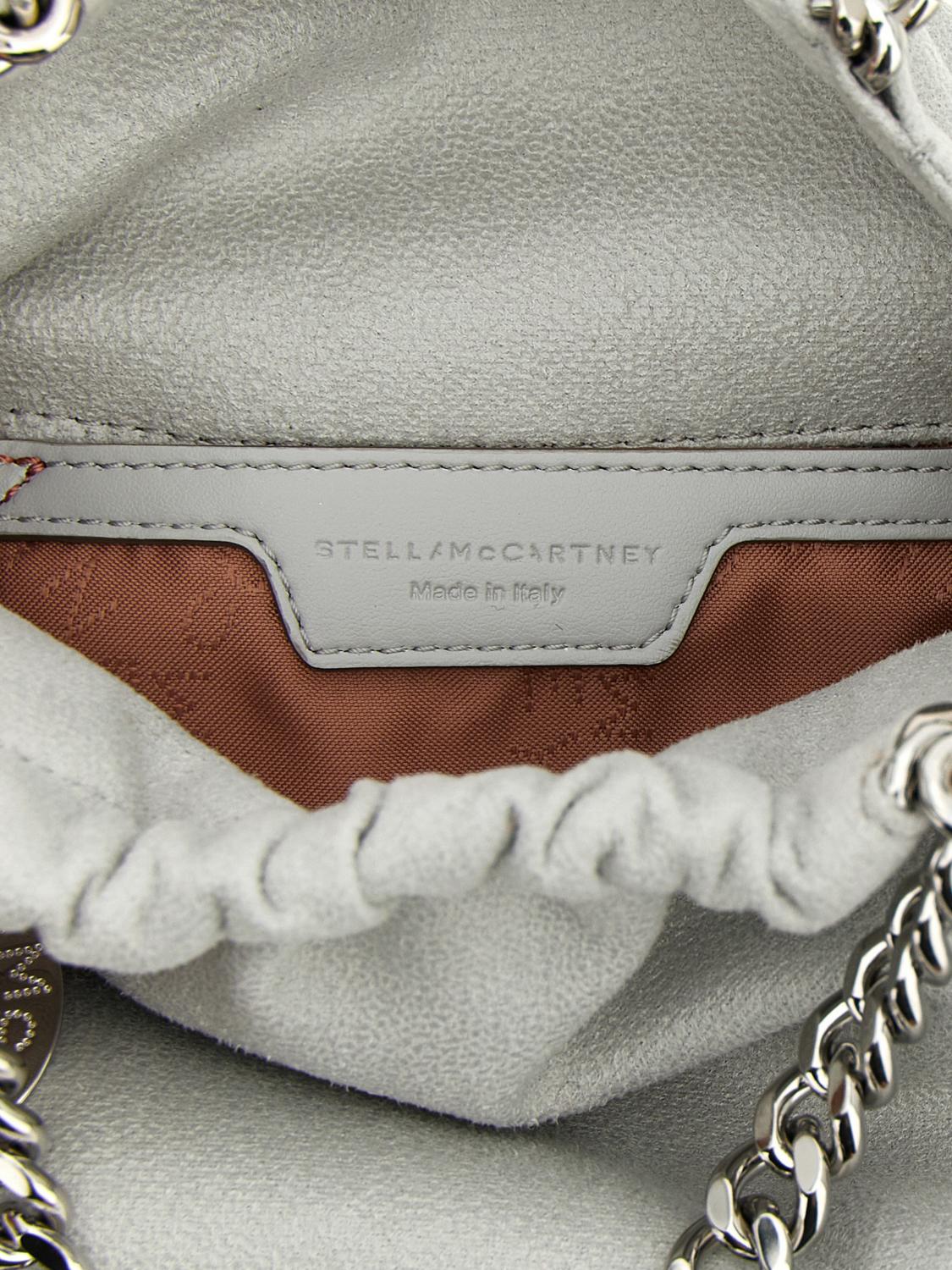 falabella faux suede bag