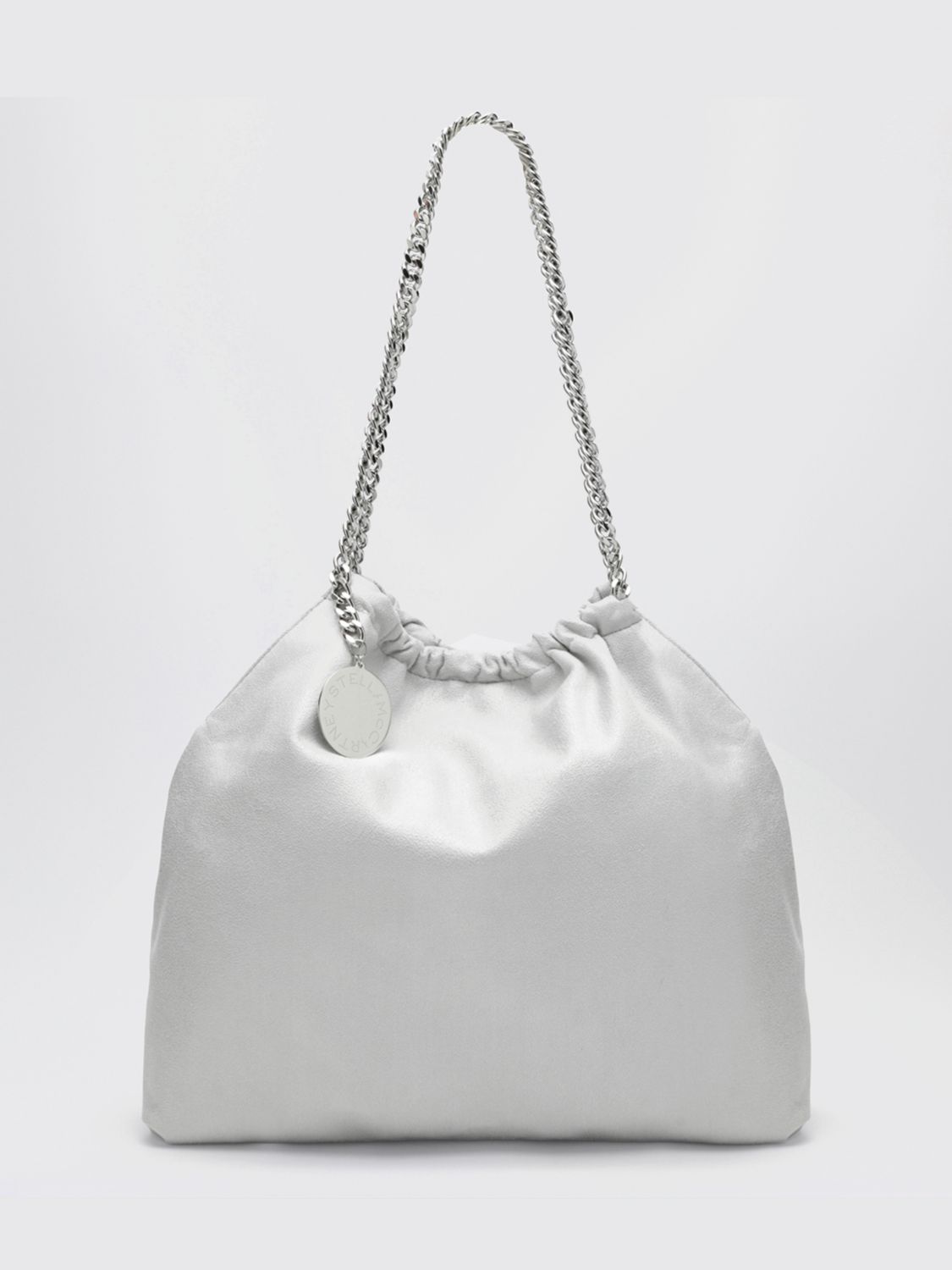 falabella faux suede bag