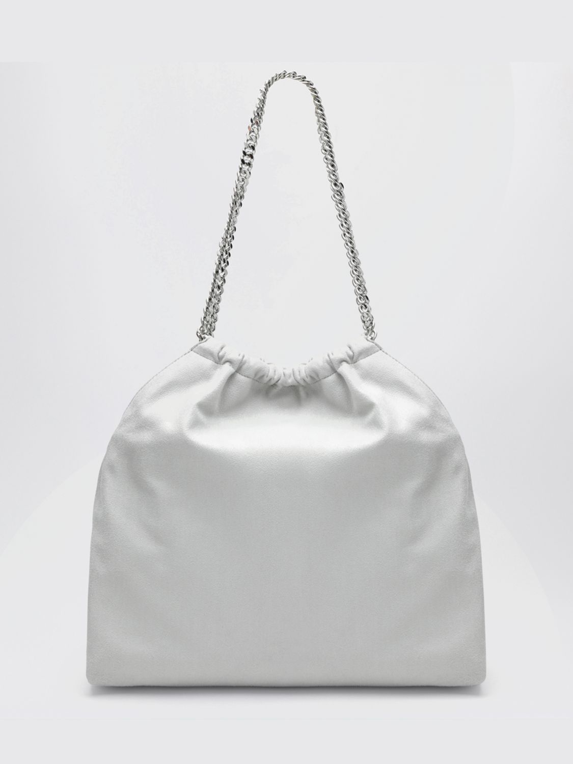falabella faux suede bag