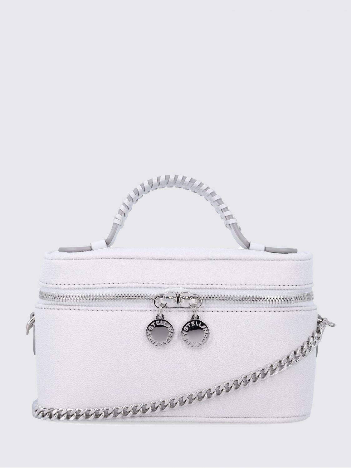falabella vanity faux suede bag