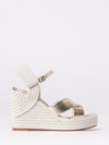 woman's heeled sandal