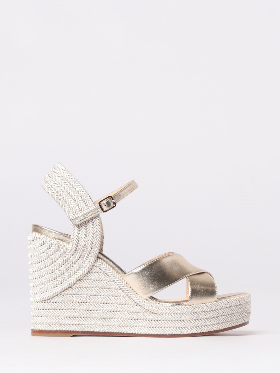woman's heeled sandal