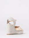woman's heeled sandal