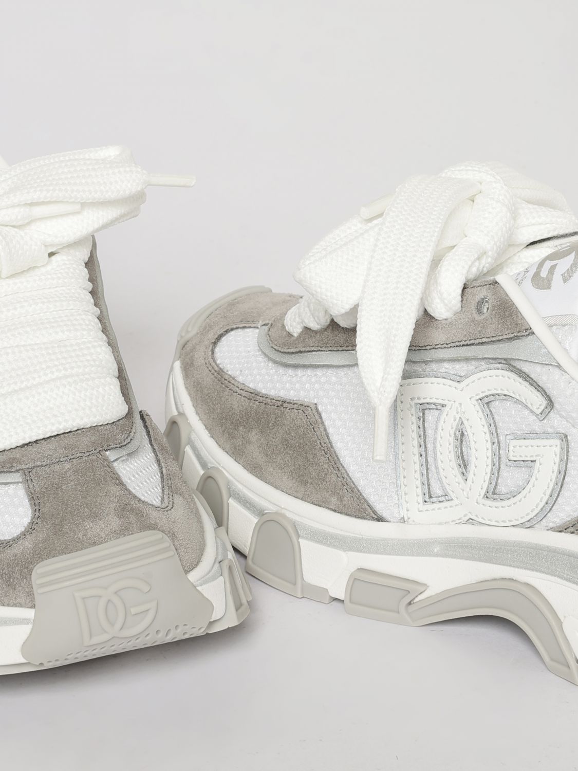 dg country road suede and mesh sneakers