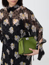 peekaboo roman leather bag