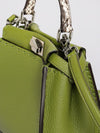 peekaboo roman leather bag