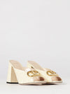 vlogo signature crocodile print leather mules