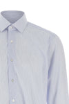 striped cotton poplin shirt