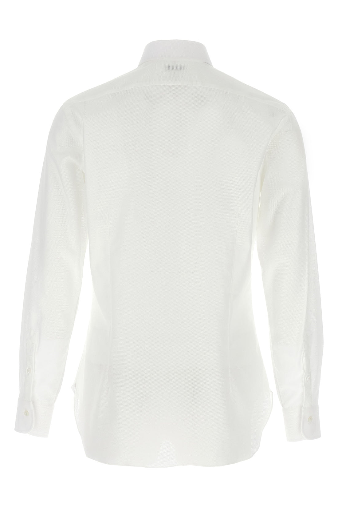 BARBA 39 cm honeycomb cotton shirt