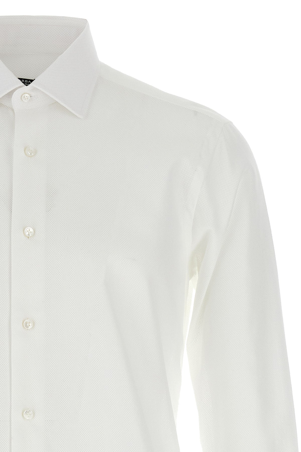 honeycomb cotton shirt