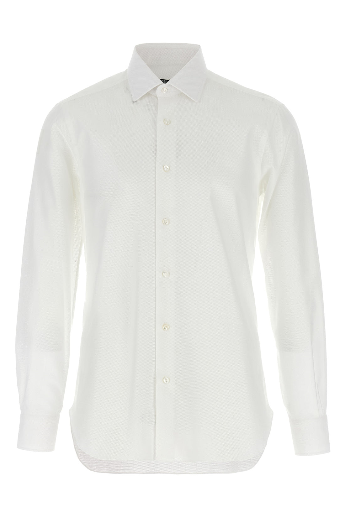 BARBA 39 cm honeycomb cotton shirt