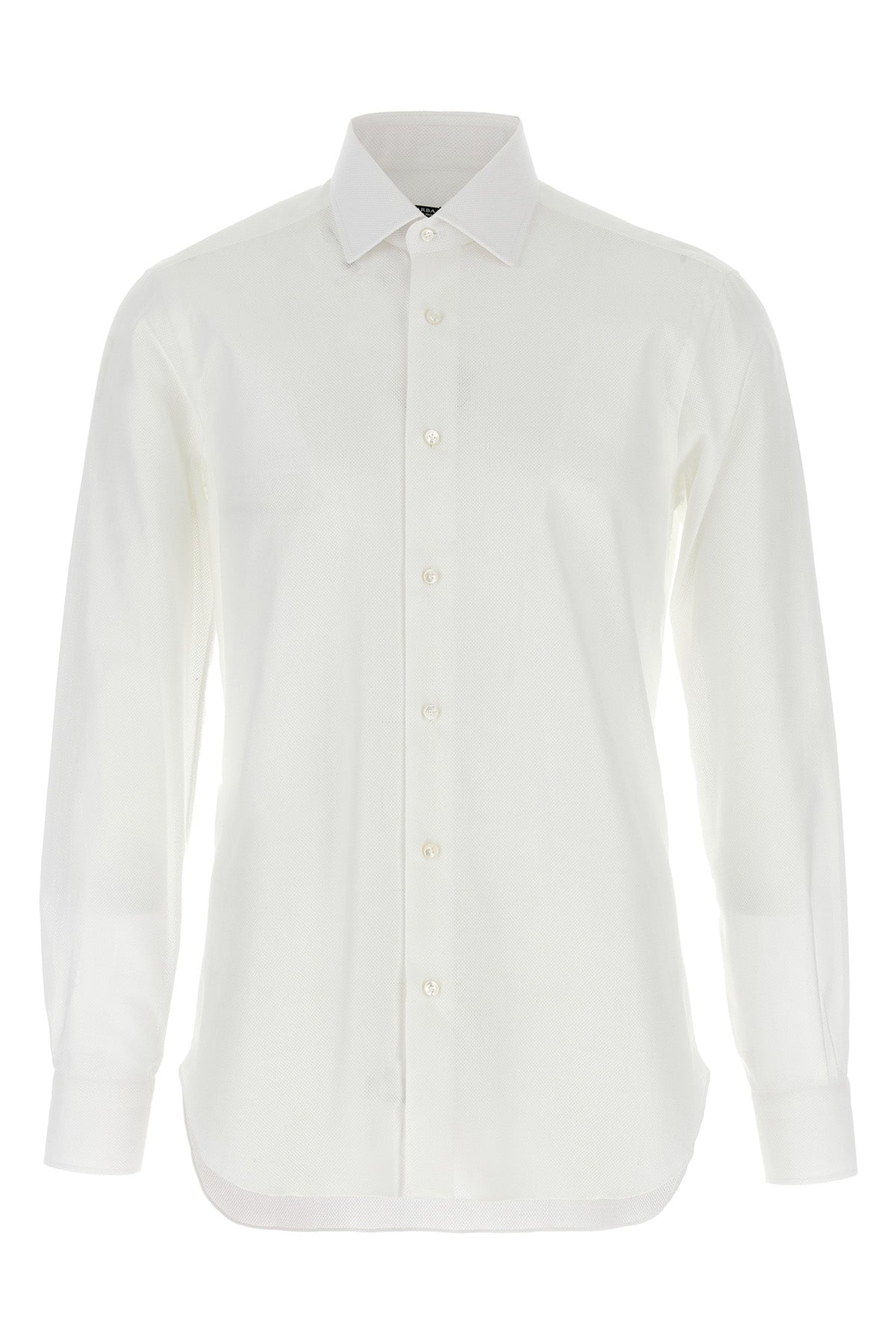 honeycomb cotton shirt